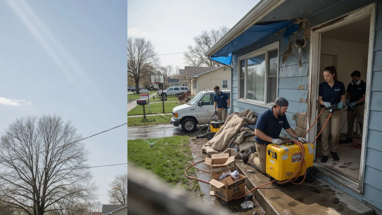 Basement Flood Cleanup in Pegram, TN near me